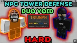 Void Map - Duo Hard Triumph - Roblox NPC Tower Defense