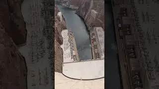 🤩💦Hoover Dam, Colorado River, Arizona & Nevada #view #shorts🌿#mytrails #rzeka #zapora #kanion
