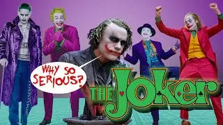 The Evolution of JOKER in Movies and TV shows (animated) 1966-2019 #dc #batman #joker #heathledger
