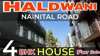 4 BHK Independent House Available for Sale in Nainital Road Haldwani ~ Property Near Main Highway