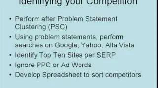 Competitive Research Part 1