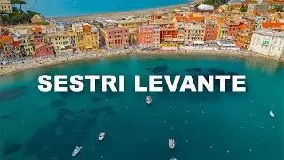 ITALIA 😍 SESTRI LEVATE, Liguria. Drone video [4K]