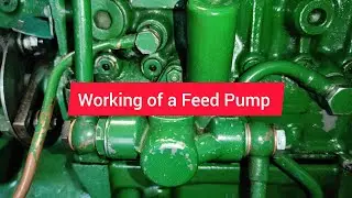 How a feed pump works in fuel injection pump | Feed pump | Primary Pump | Fuel Injection System
