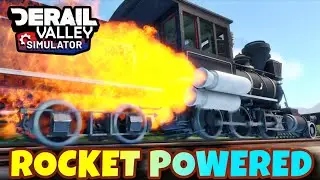 Rocket Powered Trains in Derail Valley | JATO - Part 04 | Crash Compilation