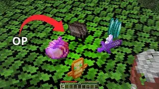 ¡MINECRAFT pero las HOJAS dan Ítems OP 🍃!