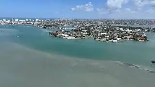 5 Naples Drone flies over 10000 Island from S Barfield Ave Marco Island over Caxambas Pass
