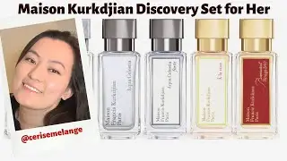 Maison Kurkdjian Discovery Set (Unboxing) | Baccarat Rouge, Gentle Fluidity, OUD Silk, Amyris Femme