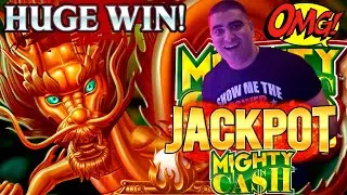 Mighty Cash DOUBLE UP Slot Machine HANDPAY JACKPOT - FANTASTIC Session  | Season 8 | Episode #23