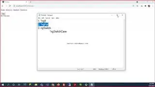 Day - 7 : Directives - ngif - ngfor - ngSwitch in Angular 2+