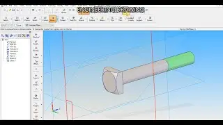 #plummerblock #solidedge Solid Edge | Plummer Block | BOLT M-10 | Part-5