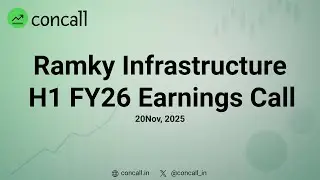 Ramky Infrastructure Q2 FY26 Earnings Conference Call | Concall.in