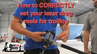 How to CORRECTLY set drag on lever drag reels so you don't lose fish while trolling offshore