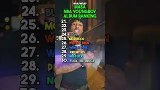 MASA Album Ranking #youngboyneverbrokeagain #youngboy #rap #albumratings #albumranking #hiphop