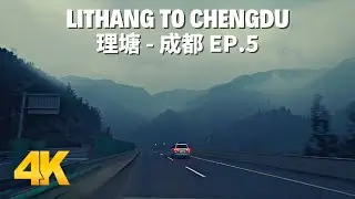 Driving in China from Garz&ecirc; to Chengdu, Sichuan Part.5 - Ya'an Expressway