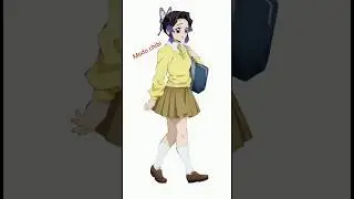 shinobu kimetsu academy  #shinobu #kimetsunoyaiba #demonslayer #anime #anime #youtube #shortvideo