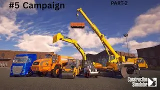 CAMPAIGN: FERRIS WHEEL: FOUNDATION ||CONSTRUCTION SIMULATOR 2022 ||Campaign#5 ( part-2 )