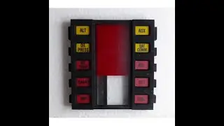 Reevie's Workshop: KITT season 3/4 voice box overlay from Knight Industries of Kentucky