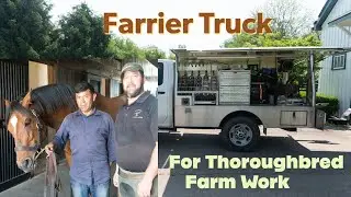 Farrier Truck for Working on Thoroughbred Farms