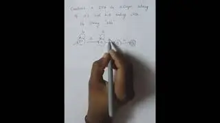 Construct a DFA to accept strings of a's and b's ending with the string 'abb'.