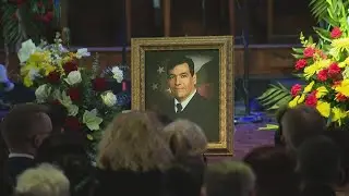 Friends and family say goodbye to 'Super Dave&rsquo; &ndash; first Dallas firefighter to die from COVID