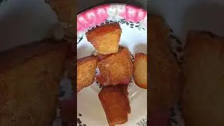 #Bread &milk easy Dessert #Tasty & yummy😋