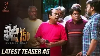 Khaidi No 150 Latest Teaser #5 || Mega Star Chiranjeevi || V V Vinayak || DSP