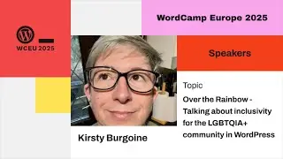 Over the Rainbow &ndash; Talking about inclusivity for the LGBTQIA+ community in WordPress