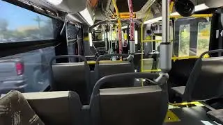A short ride on a good-sounding 2016 New Flyer XD60 (8096) on Valley Metro Route 50 (Camelback Rd)