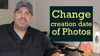 TECH TUESDAY - Change creation date of Photos