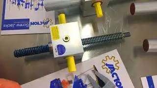 JTC5 worm gear mechanical jacks, 0.5t self-locking metric trapezoidal lifting screws jack