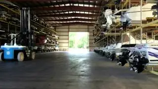 Woodland Marina - Putting a Boat Into Rack Storage