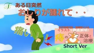 【おしりが突然腫れた!? 】肛門周囲膿瘍　医師がイラストで徹底解説！病院に行くか迷っている人必見！（寺田病院作成動画）