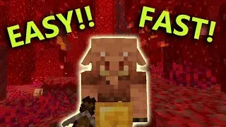 How To Trade Piglins in Minecraft 1.16 Nether Update | Minute Minecraft Tips