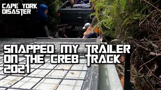 Snapped my trailer off on CREB track 2021