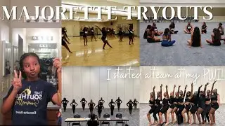 I STARTED MY OWN MAJORETTE TEAM! TRYOUT VLOG ! |MAJORETTE TRYOUTS| THE SOUTHERN SOARETTES