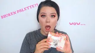FIRST TIME USING COLOURPOP SHADOWS?! |Reviewing The Sweet Talk Palette