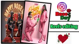 how to create rose day ai photo editing  || rose day ai image tutorial | noizz app
