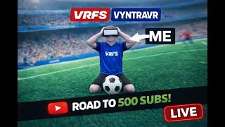 🔴CRAZY VRFS LIVE! Road to 500 #shorts #live #vr #vrfs #sports #music #crazy