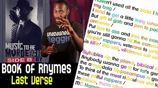 Eminem - Book of Rhymes - Final Verse BREAKDOWN! ANALYSIS! REACTION!