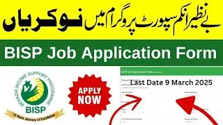 BISP Jobs 2025: How to Apply for 1500+ Positions!