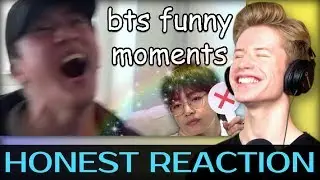 HONEST REACTION to bts being the funniest boyband in the world for 10 minutes straight
