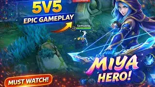 Moba Legends 5 V 5 Miya Hero Game Play 
