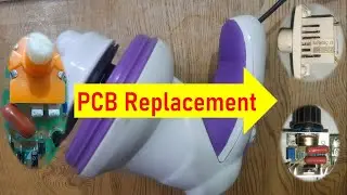 Handheld Body Massager PCB Problem and Replacement, Body massager Printing Circuit Board in Hindi
