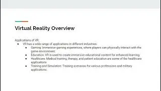 Information Retrieval in Virtual Reality(IR in VR)