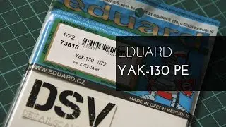 Eduard 1/72 Yak-130 PE (Zvezda) (73618) Review