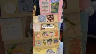 Using REGULAR home decor as DISPLAYS  | Artist Alley Tips  #artistalley  #art