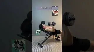 Full-Body Dumbbell Workout at Home (Only Bench + Dumbbells Needed!)