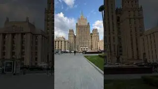 Ministry of Foreign Affairs in Moscow #citylife #moscowtravel #citywalk moscow_moments #walkingtour