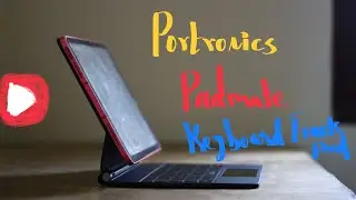 Portronics padmate iPad 10th generation keyboard and trackpad case unboxing