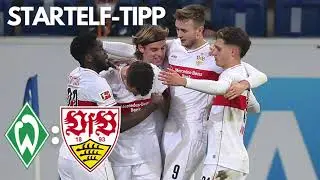 Der STR Startelf-Tipp: Werder Bremen gegen VfB Stuttgart
